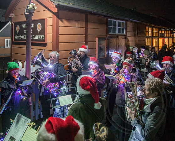 The Wellington Silver Band at Bishops Lydeard