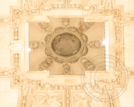 Tiered ceiling, Chateau de Blois