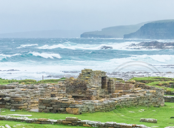 Brough of Birsay, Stormy Day